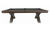 Бильярдный стол для пула "Pierce" 8 ф (натуральный орех)