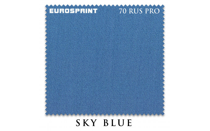 Сукно Eurosprint 70 Rus Pro 198см Sky Blue