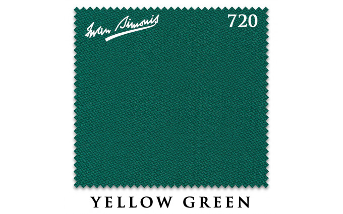 Сукно Iwan Simonis 720 203см Yellow Green