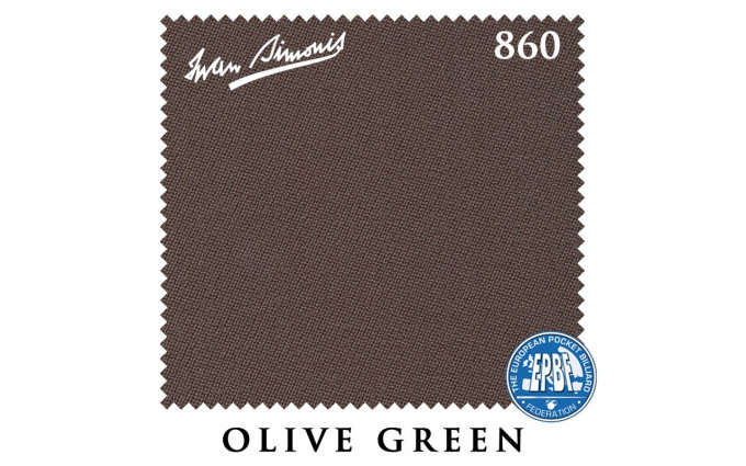 Сукно Iwan Simonis 860 198см Olive Green