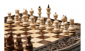 Шахматы + Нарды резные Арарат 2 50, Haleyan